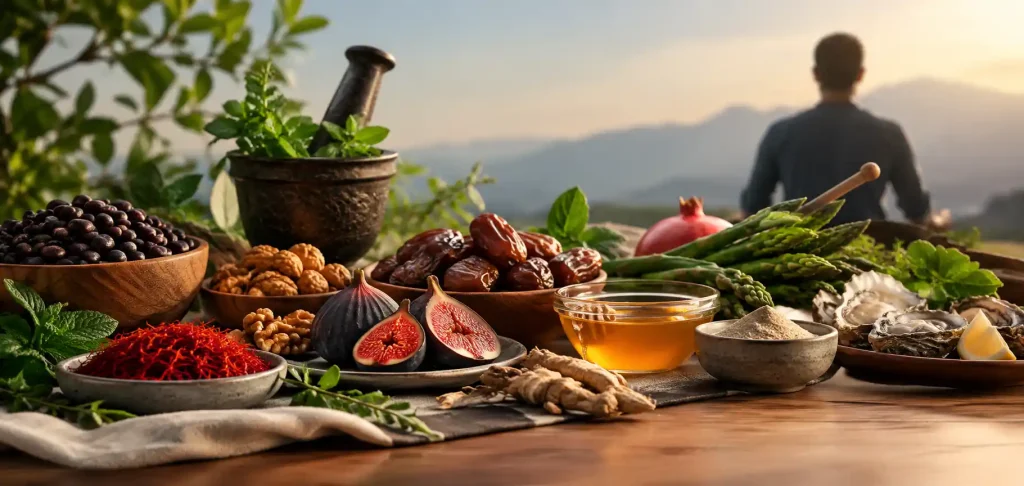 غذاهای مقوی برای افزایش توان جنسی