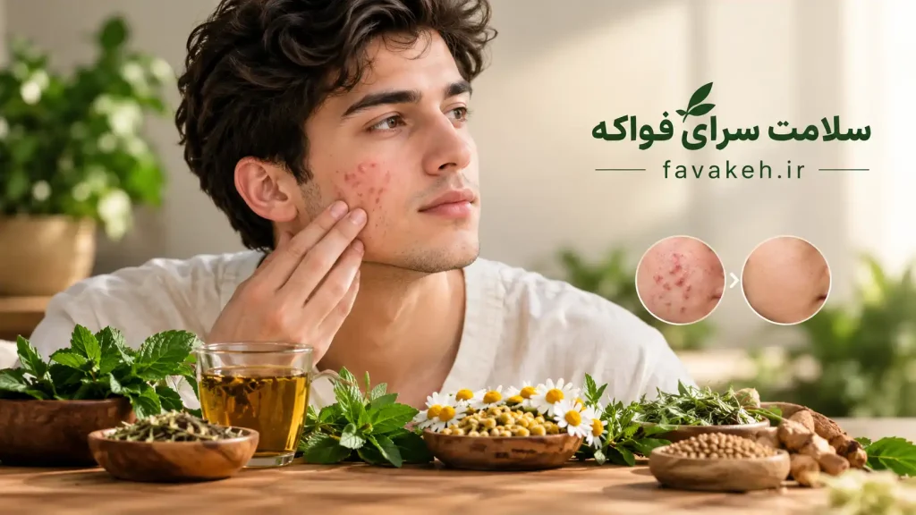 پاکسازی جوش های صورت ب طب سنتی
