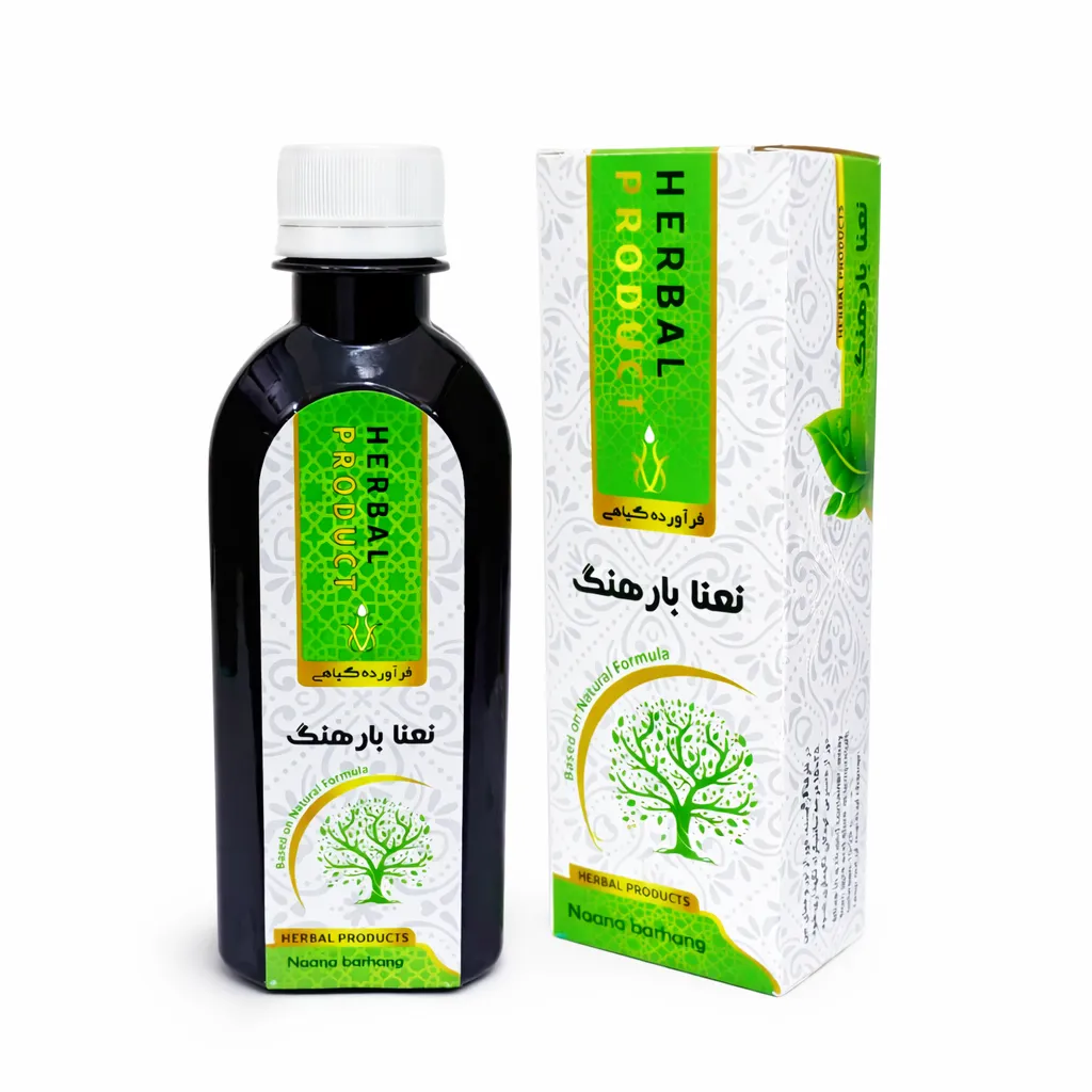 شربت بارهنگ نعناع شربت نعنا و بارهنگ خیراندیش