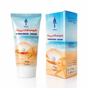 کرم ضد آفتاب بی رنگ بهارین