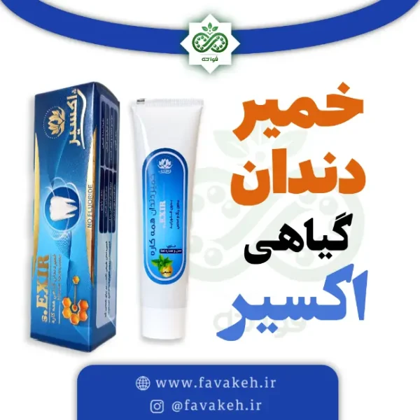 خمیر دندان گیاهی اکسیر خیراندیش