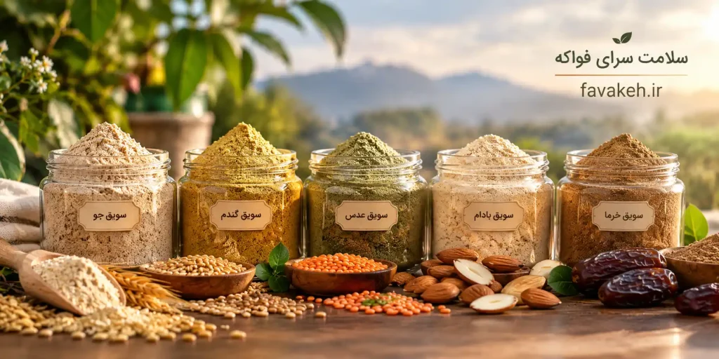 انواع سویق طبیعی