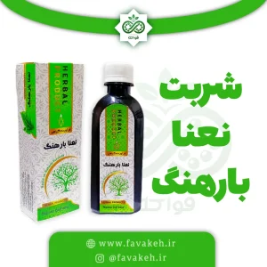 شربت نعنا بارهنگ حکیم خیراندیش