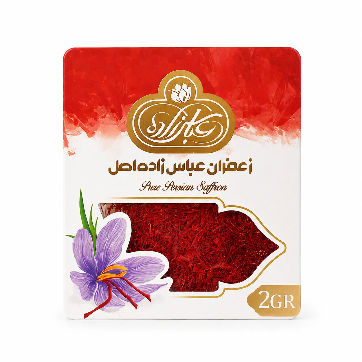 زعفران عباس زاده زعفران عباس زاده اصل دو گرم