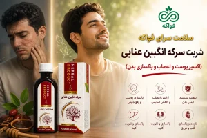 سکنجبین عنابی خیراندیش کاربرد
