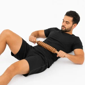 ماساژور چوبی دندانه دار دستی دو طرفه7