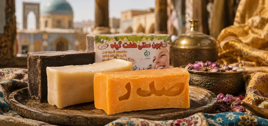 انواع صابون سنتی مراغه اصل صدر حقیقی