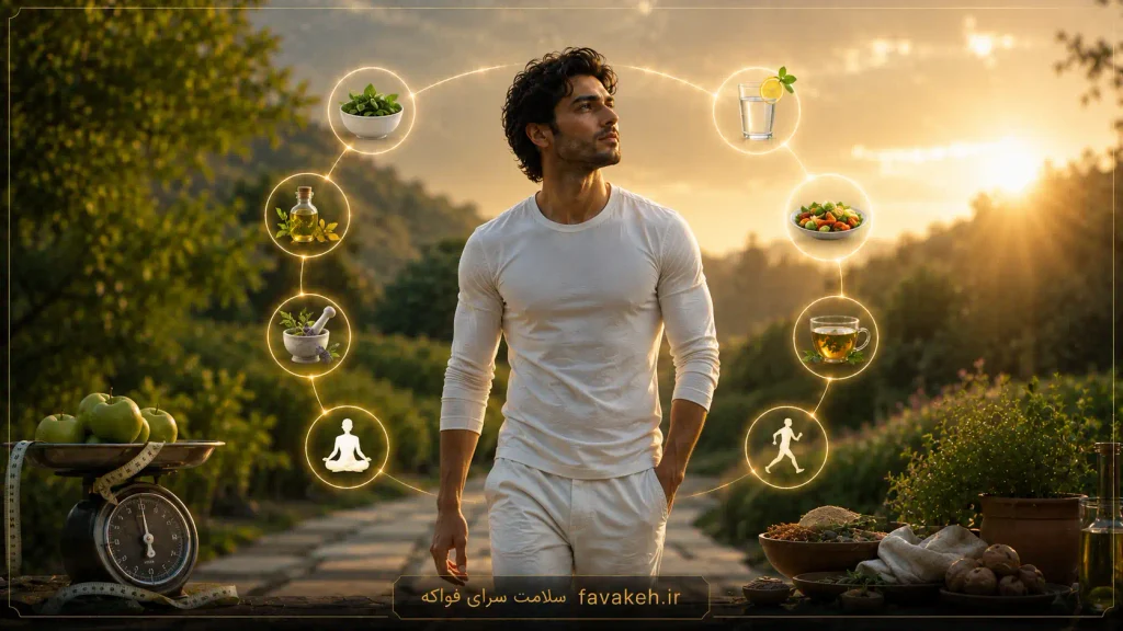 اصلاح مزاج برای لاغری