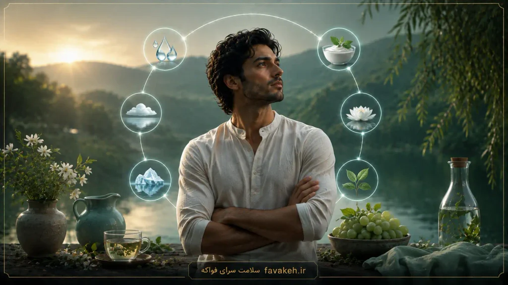 فرد با مزاج بلغمی