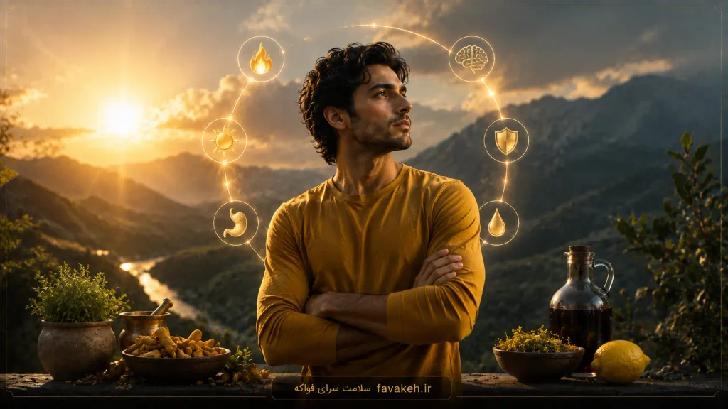 فرد با مزاج صفراوی