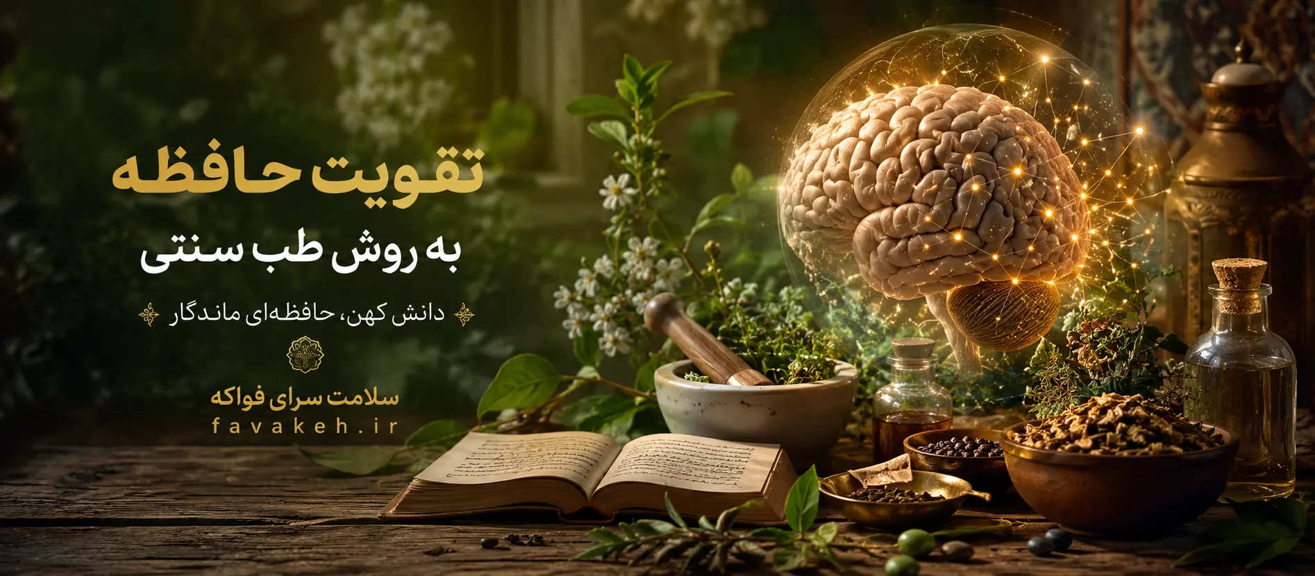 تقویت حافظه با طب سنتی