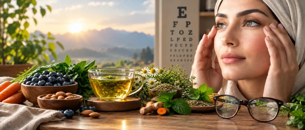 تقویت چشم در طب سنتی با گیاهان دارویی