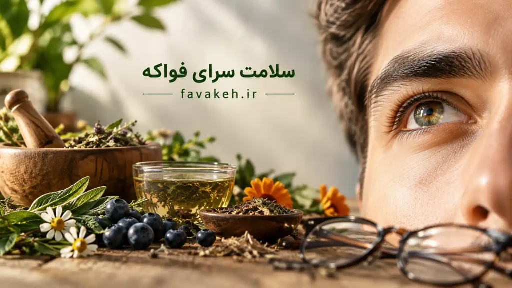 تقویت چشم در طب سنتی با گیاهان دارویی