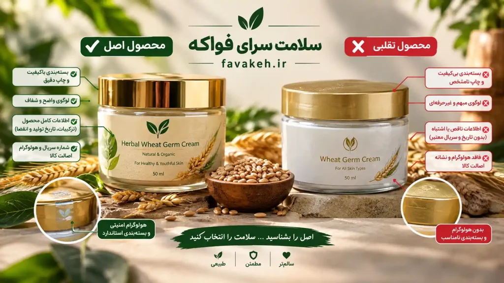تشخیص اصالت محصولات گیاهی